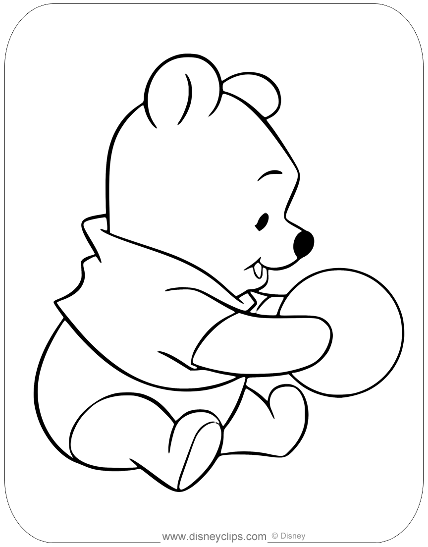 139 Winnie The Pooh Coloring Pages FREE Printable 50