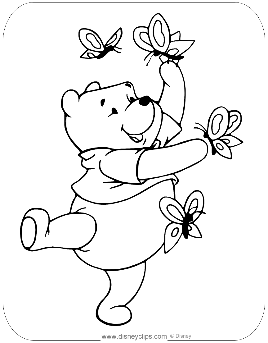 139 Winnie The Pooh Coloring Pages FREE Printable 52