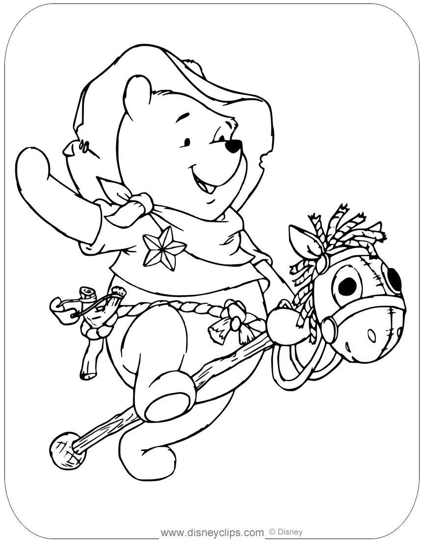 139 Winnie The Pooh Coloring Pages FREE Printable 54