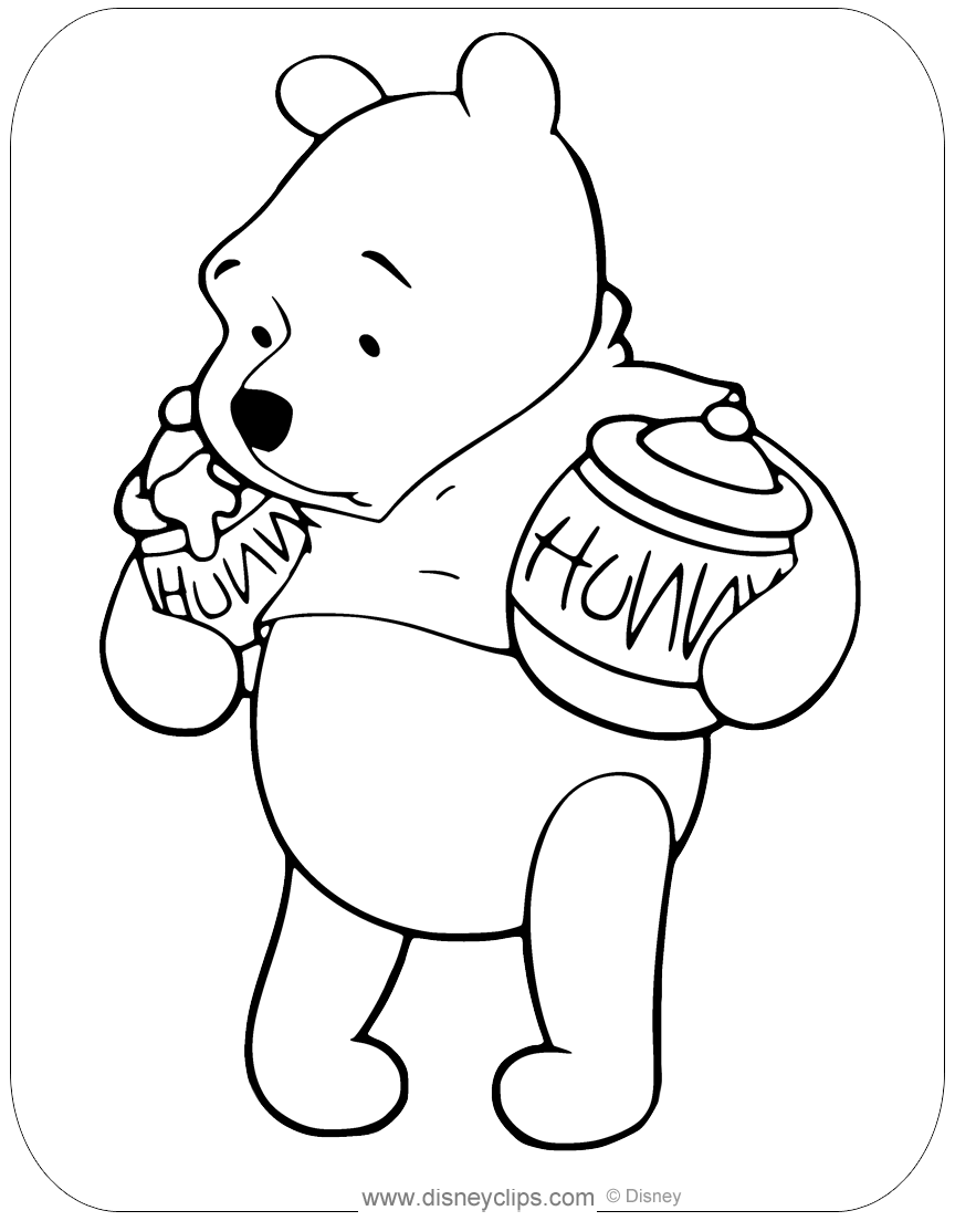 139 Winnie The Pooh Coloring Pages FREE Printable 57