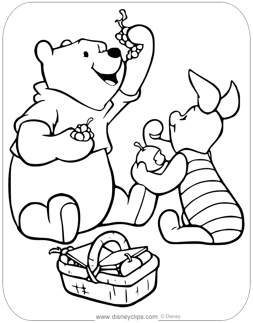 139 Winnie The Pooh Coloring Pages FREE Printable 59