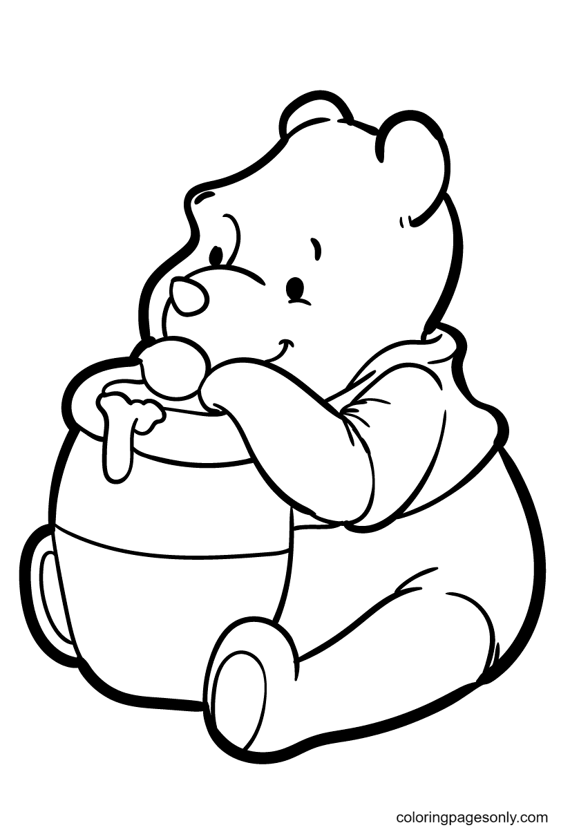 139 Winnie The Pooh Coloring Pages FREE Printable 61