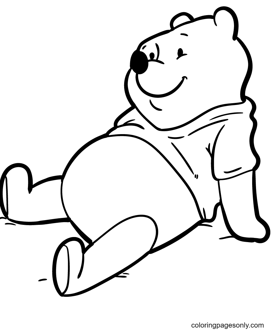 139 Winnie The Pooh Coloring Pages FREE Printable 62