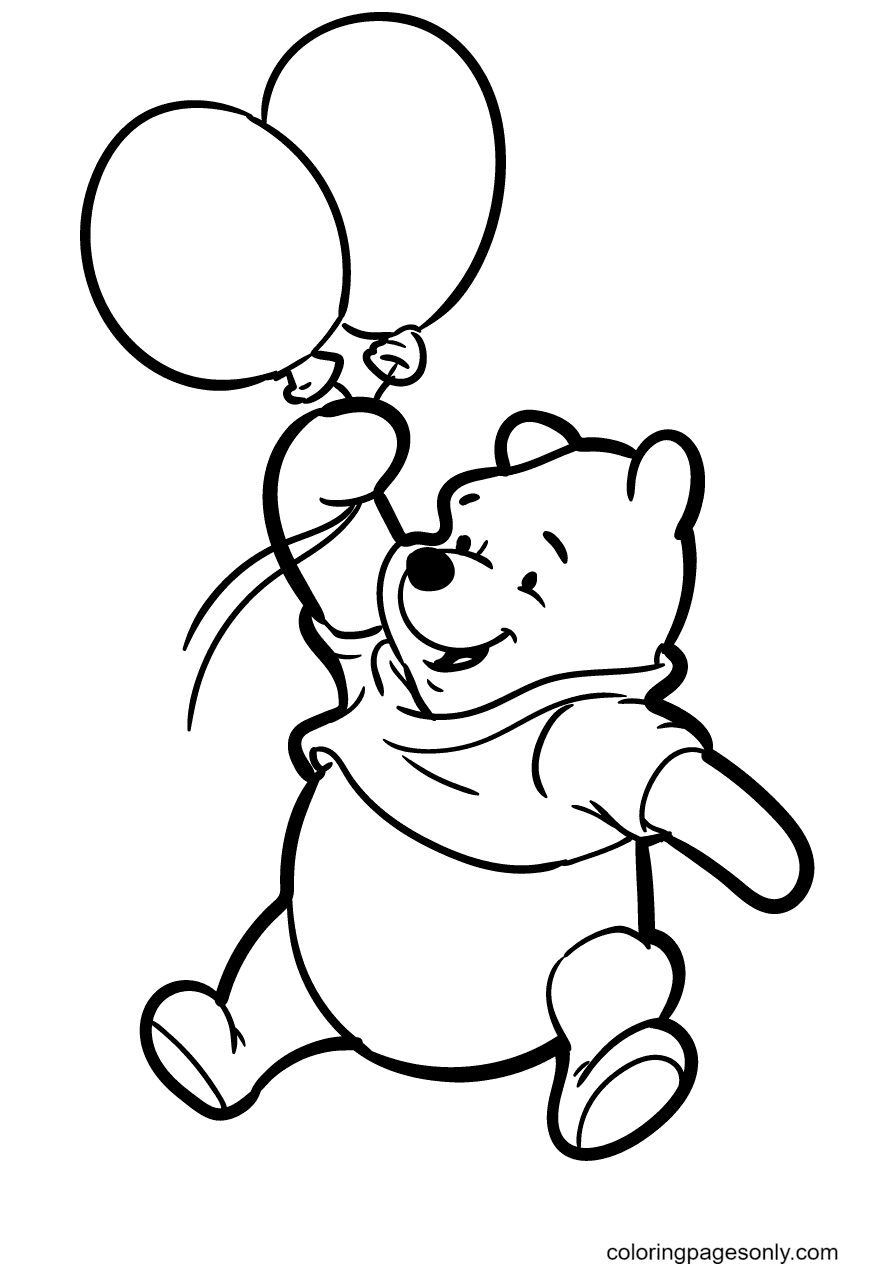 139 Winnie The Pooh Coloring Pages FREE Printable 68