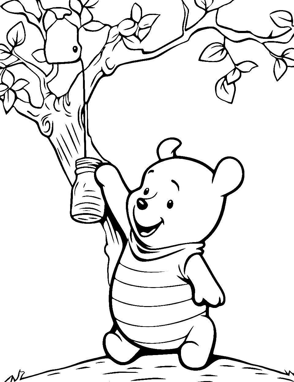 139 Winnie The Pooh Coloring Pages FREE Printable 71