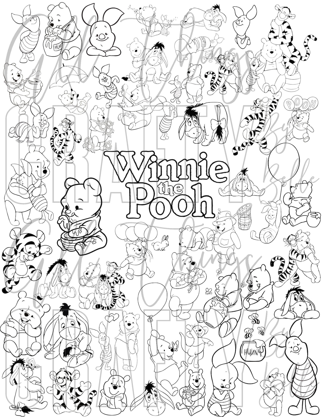 139 Winnie The Pooh Coloring Pages FREE Printable 85