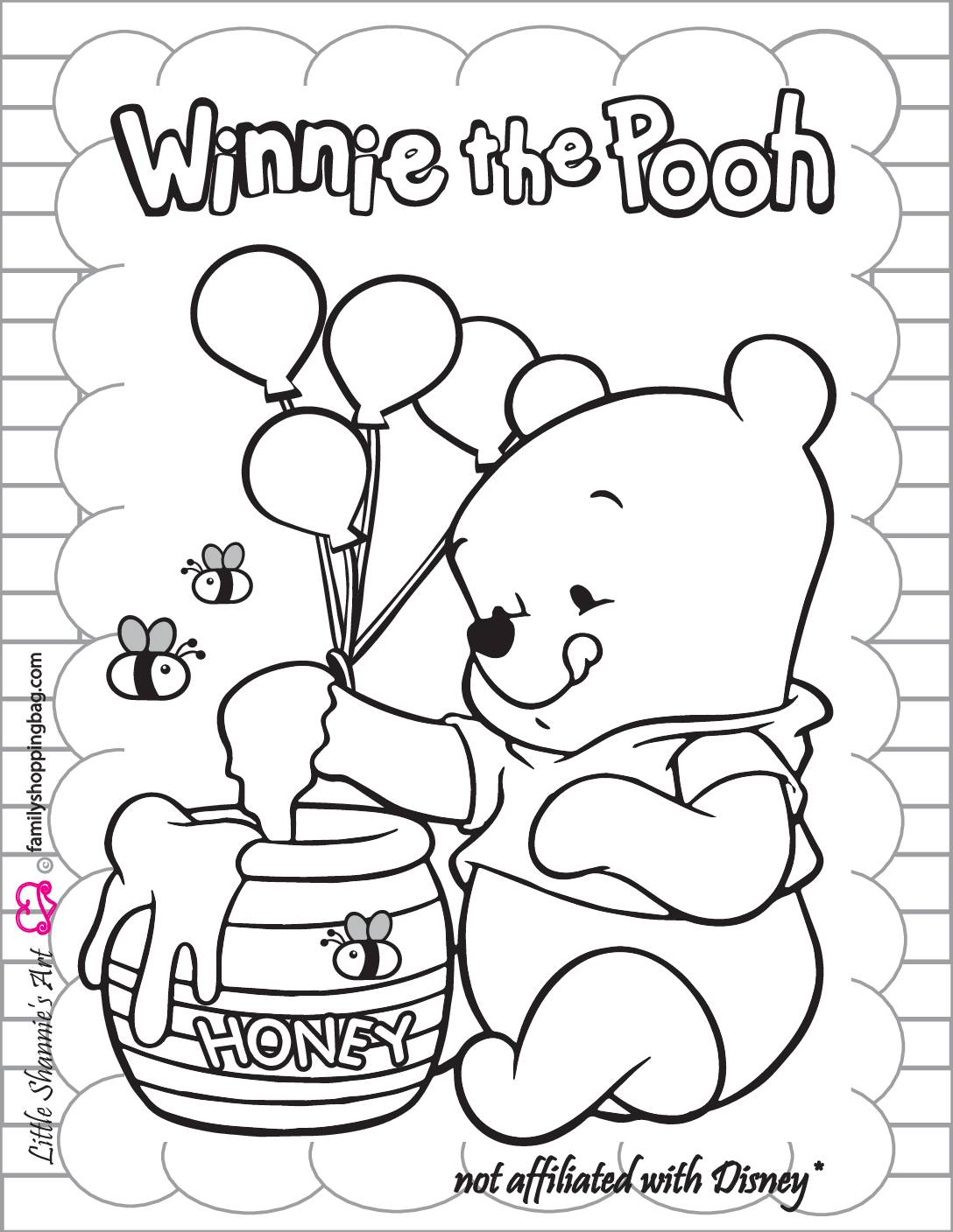 139 Winnie The Pooh Coloring Pages FREE Printable 87