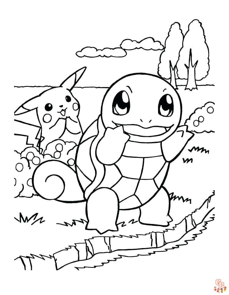 140+ Cute Pokemon Card Coloring Pages Printable 125