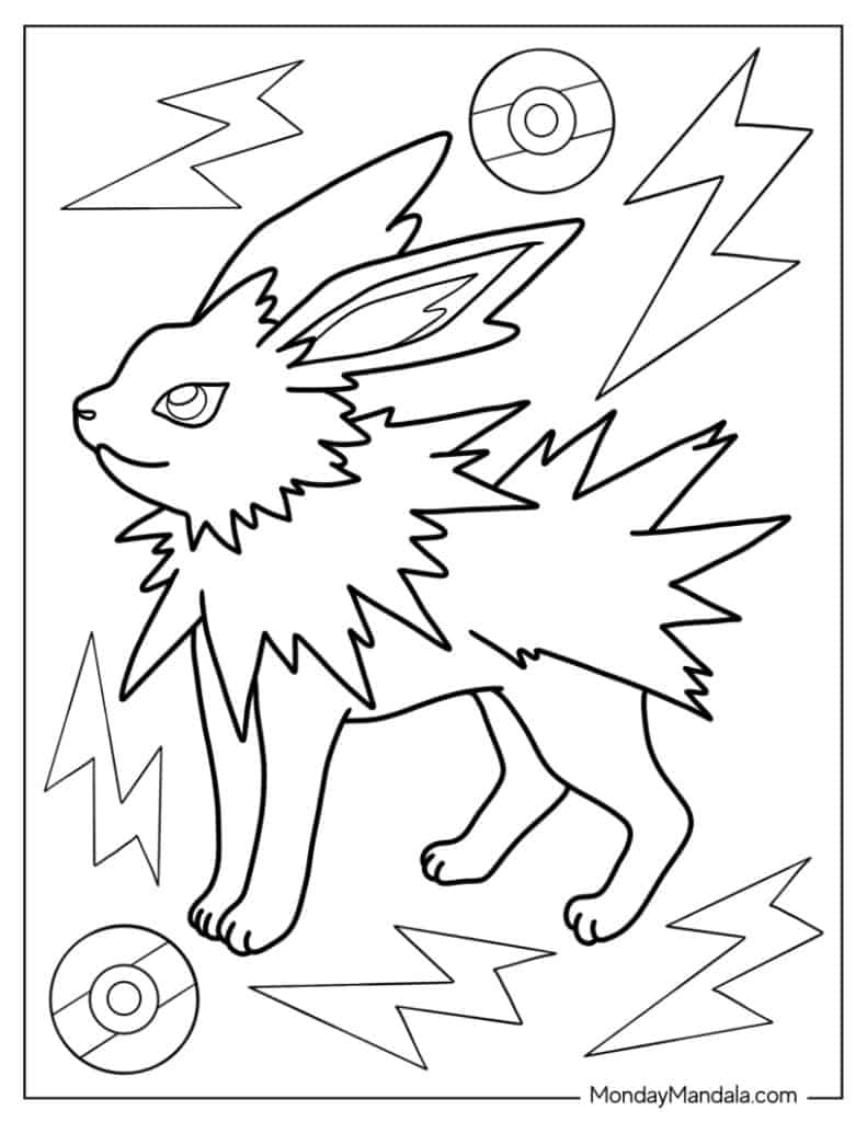 140+ Cute Pokemon Card Coloring Pages Printable 135