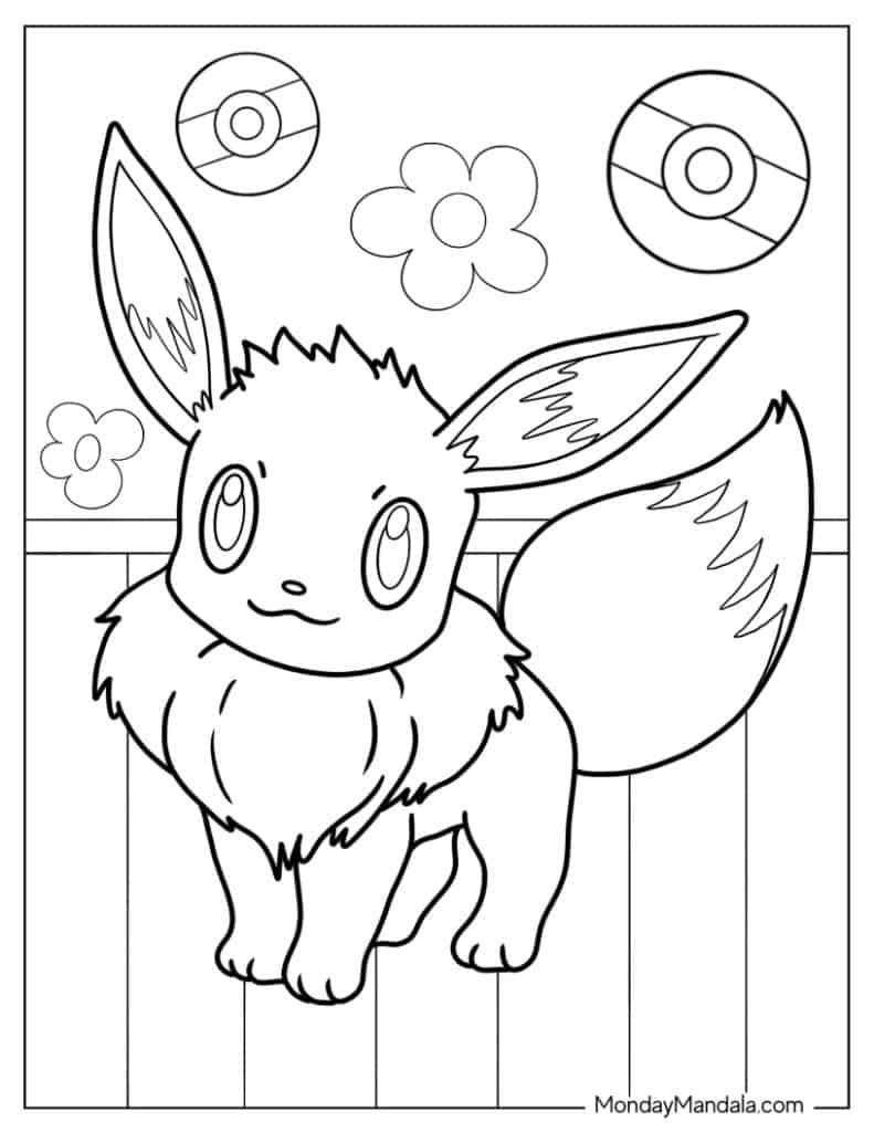 140+ Cute Pokemon Card Coloring Pages Printable 16