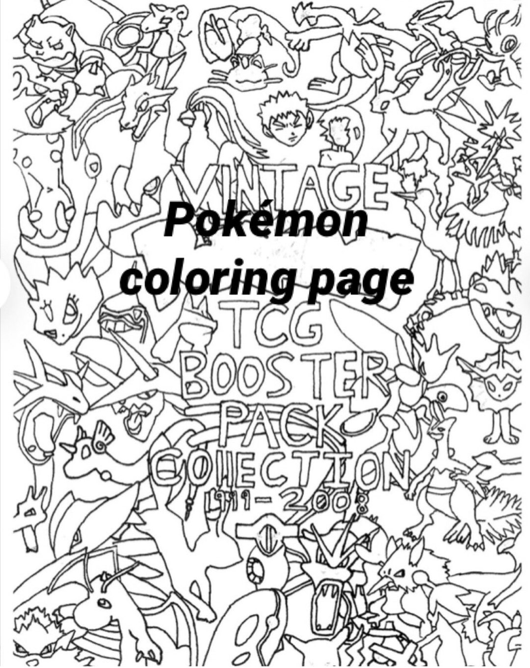 140+ Cute Pokemon Card Coloring Pages Printable 19