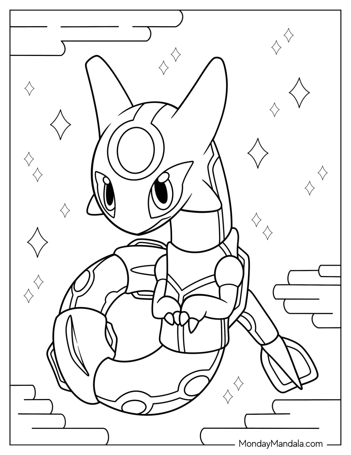 140+ Cute Pokemon Card Coloring Pages Printable 24