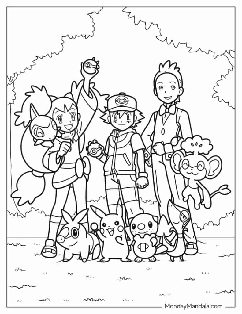 140+ Cute Pokemon Card Coloring Pages Printable 82