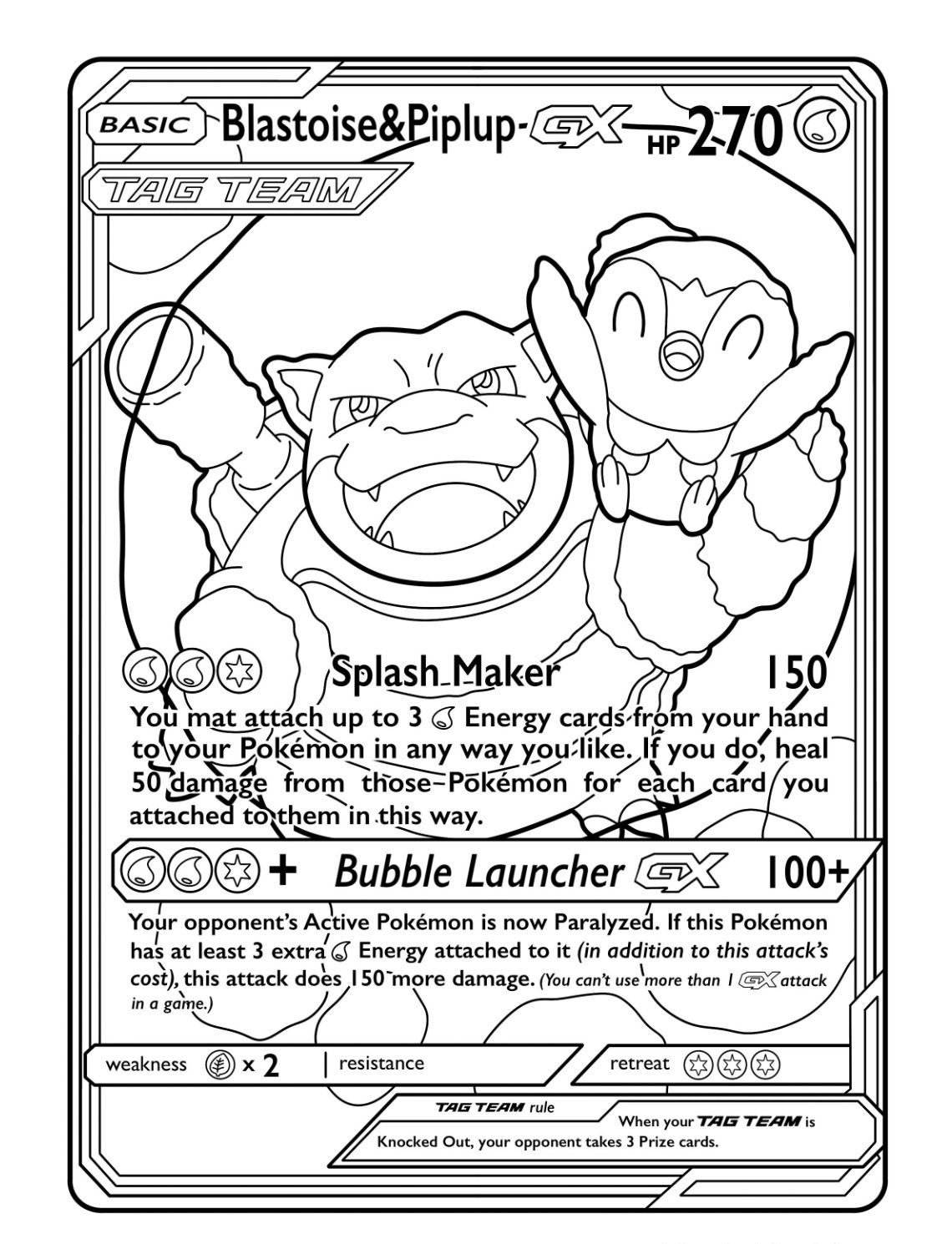 140+ Cute Pokemon Card Coloring Pages Printable 9