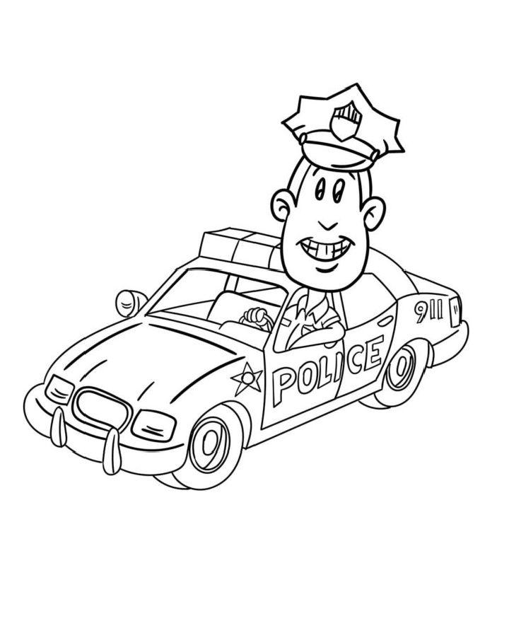 150+ Police Cars Coloring Pages: Coloring Patrol 1