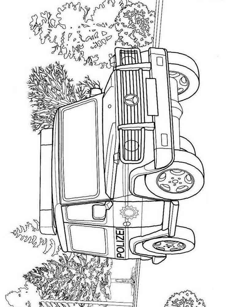 150+ Police Cars Coloring Pages: Coloring Patrol 100