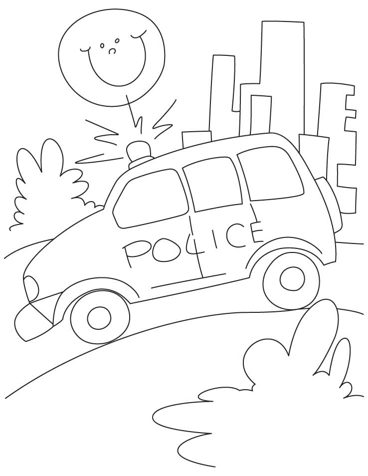 150+ Police Cars Coloring Pages: Coloring Patrol 102