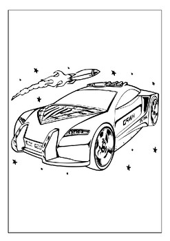 150+ Police Cars Coloring Pages: Coloring Patrol 113