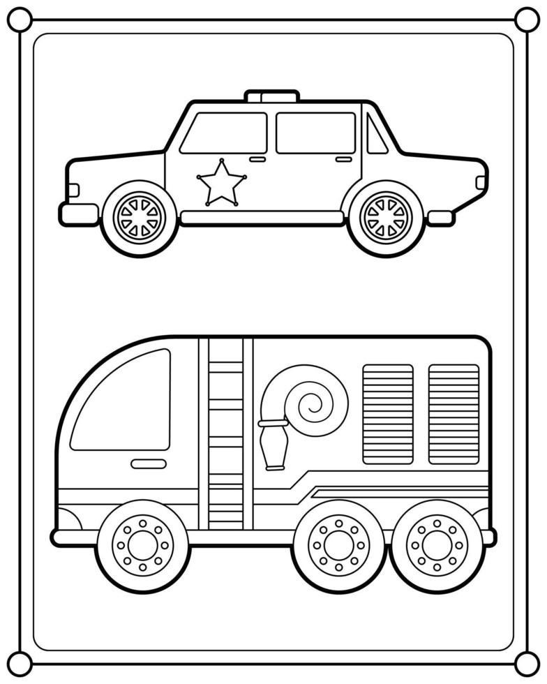 150+ Police Cars Coloring Pages: Coloring Patrol 116