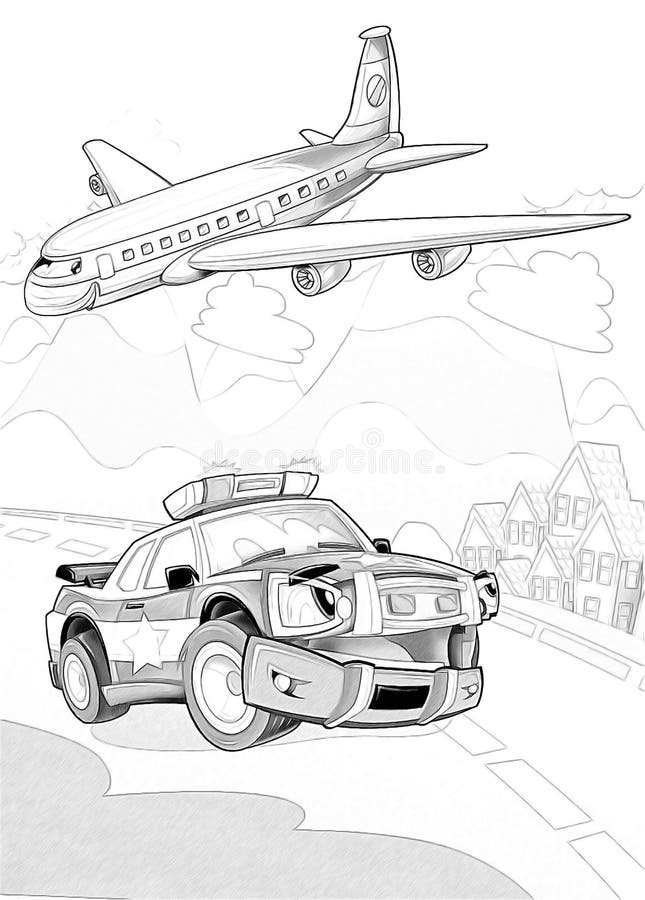 150+ Police Cars Coloring Pages: Coloring Patrol 119