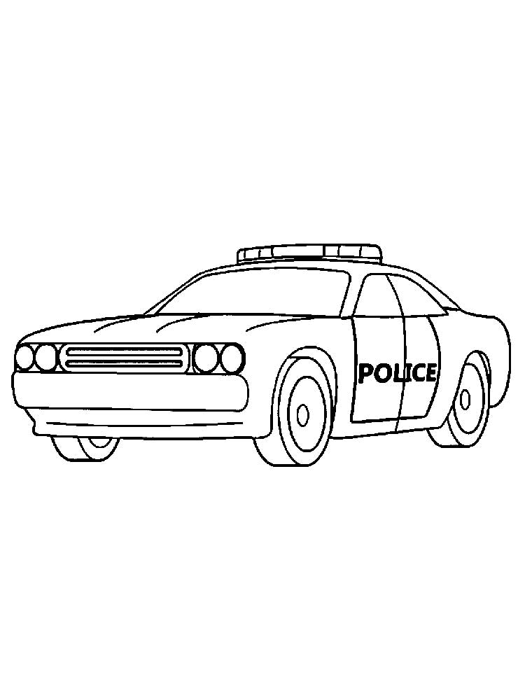 150+ Police Cars Coloring Pages: Coloring Patrol 13