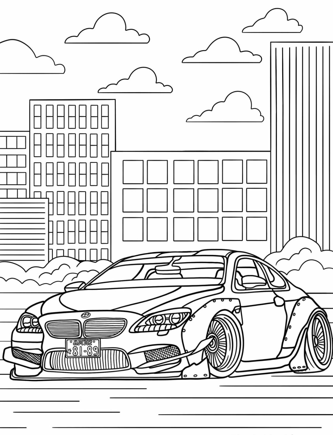 150+ Police Cars Coloring Pages: Coloring Patrol 147