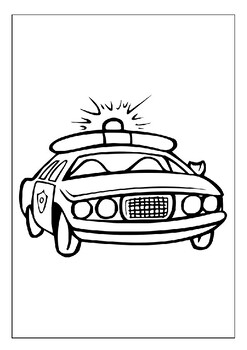 150+ Police Cars Coloring Pages: Coloring Patrol 22