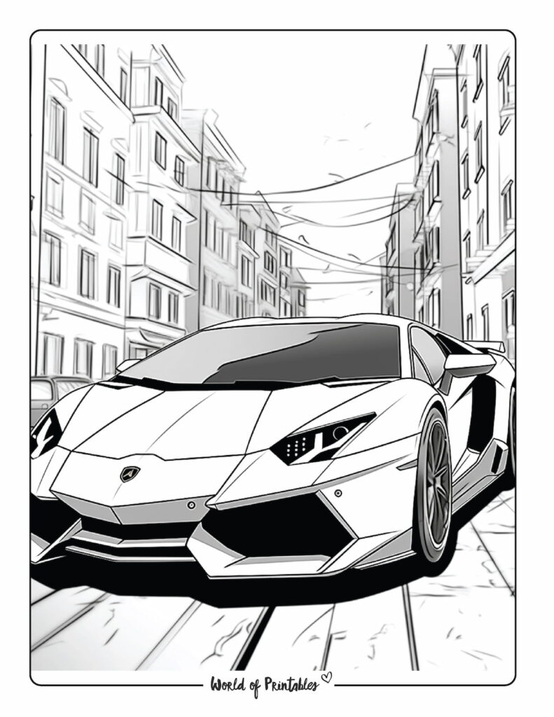 150+ Police Cars Coloring Pages: Coloring Patrol 28