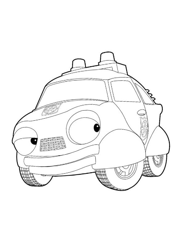 150+ Police Cars Coloring Pages: Coloring Patrol 46