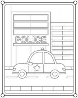 150+ Police Cars Coloring Pages: Coloring Patrol 50