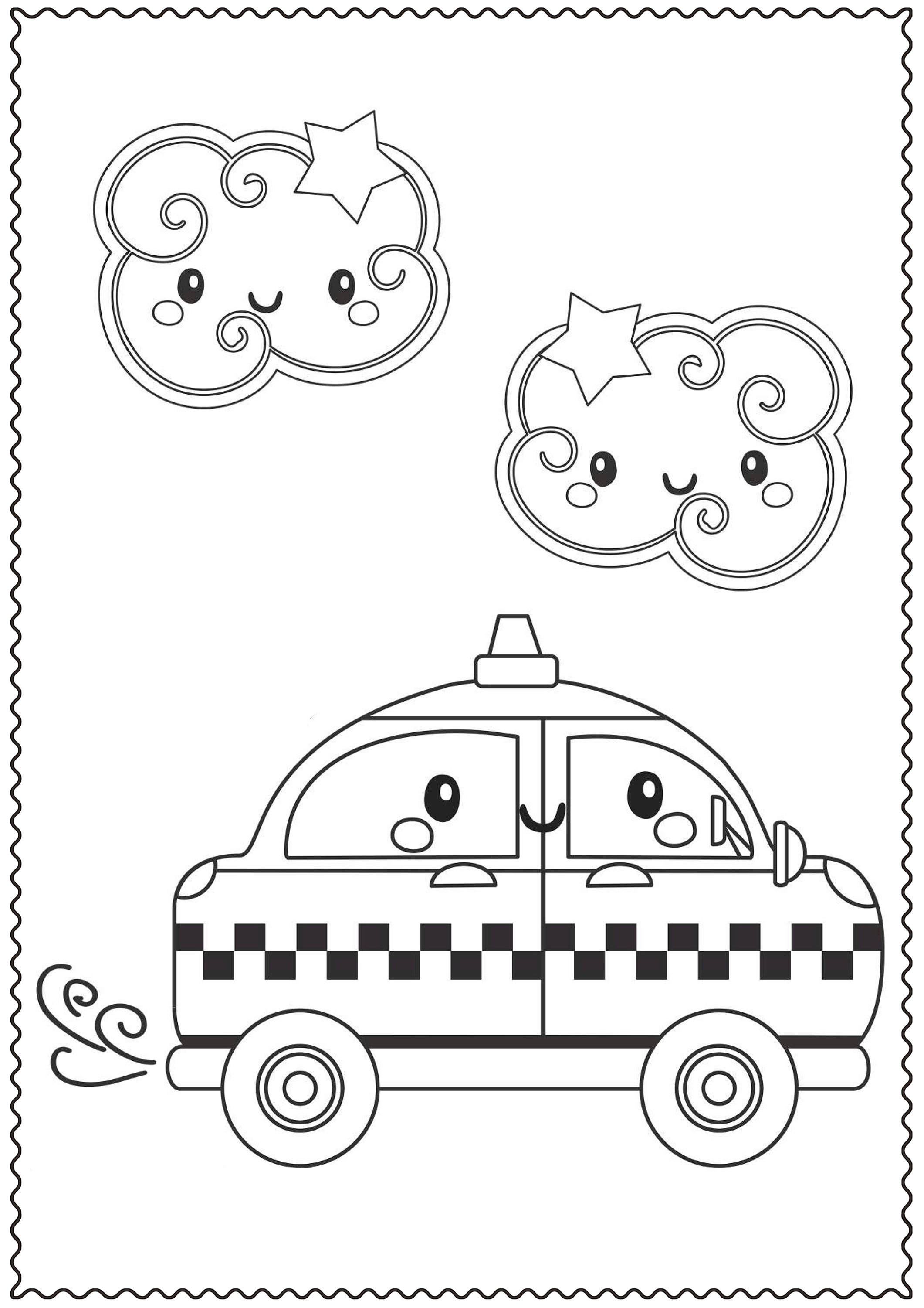 150+ Police Cars Coloring Pages: Coloring Patrol 60