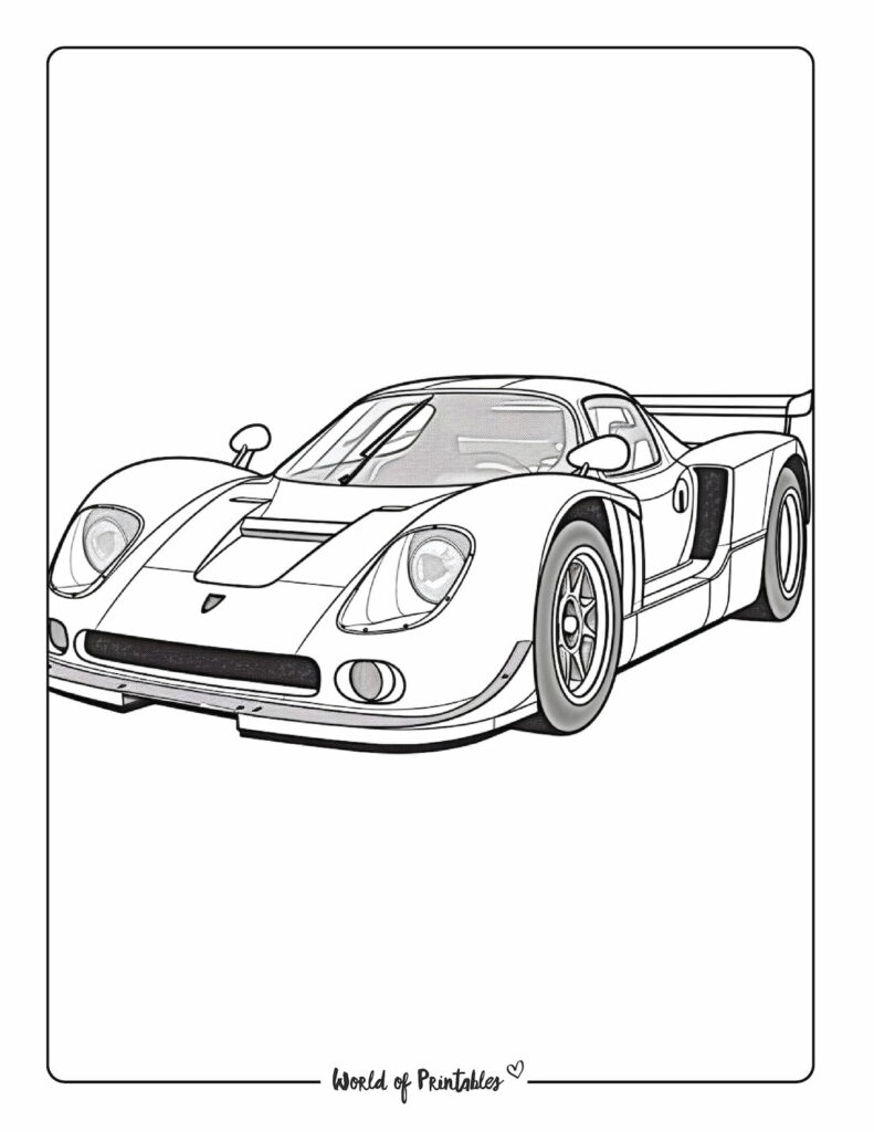 150+ Police Cars Coloring Pages: Coloring Patrol 78