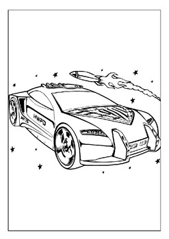 150+ Police Cars Coloring Pages: Coloring Patrol 96