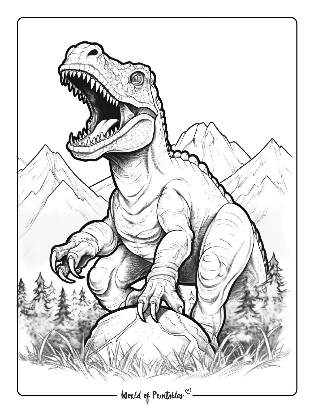 163 Jurassic Park Coloring Pages Dinosaurs Printable 111