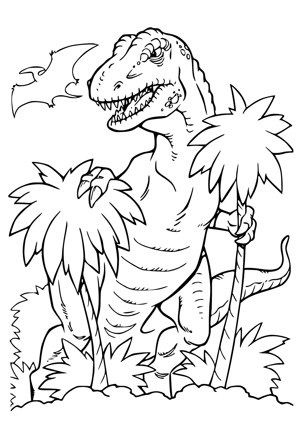 163 Jurassic Park Coloring Pages Dinosaurs Printable 12