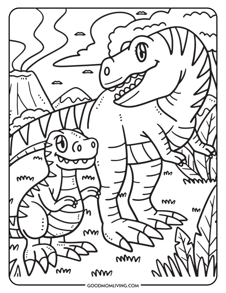 163 Jurassic Park Coloring Pages Dinosaurs Printable 13