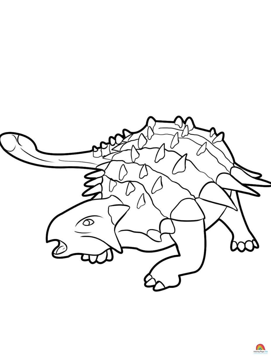 163 Jurassic Park Coloring Pages Dinosaurs Printable 24