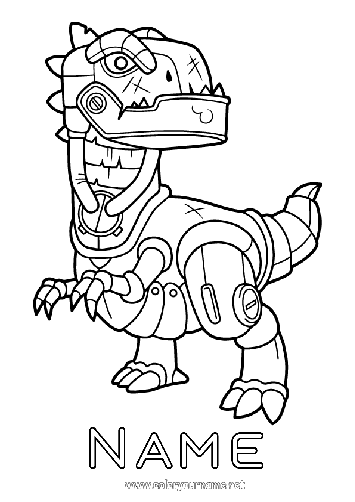 163 Jurassic Park Coloring Pages Dinosaurs Printable 36