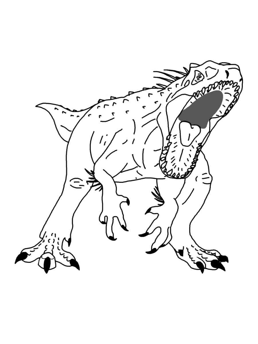 163 Jurassic Park Coloring Pages Dinosaurs Printable 4