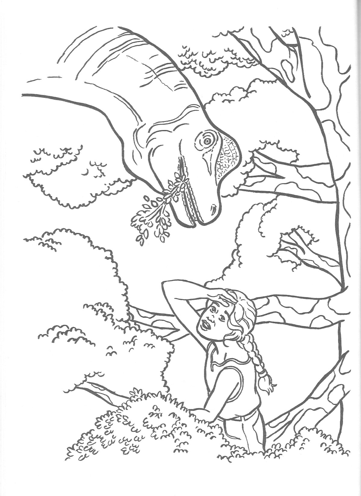 163 Jurassic Park Coloring Pages Dinosaurs Printable 58