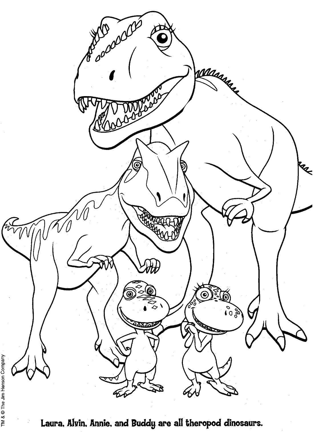 163 Jurassic Park Coloring Pages Dinosaurs Printable 91