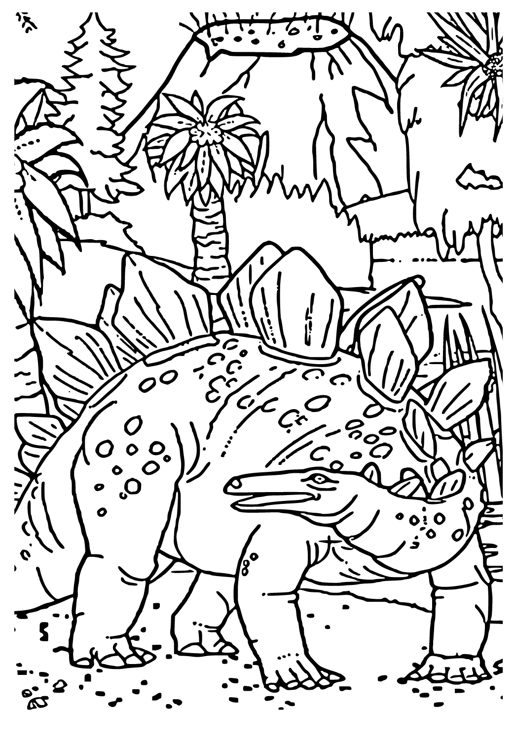 163 Jurassic Park Coloring Pages Dinosaurs Printable 95