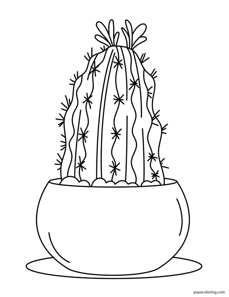 175+ Desert Landscape Coloring Pages Printable 16