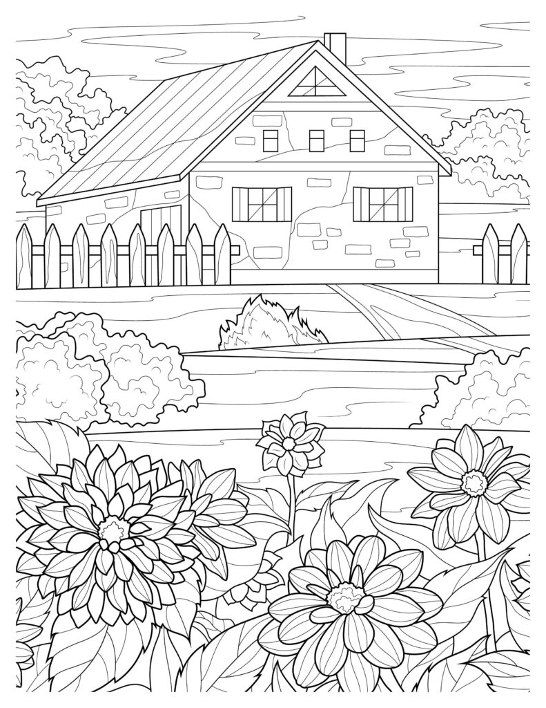 175+ Desert Landscape Coloring Pages Printable 17