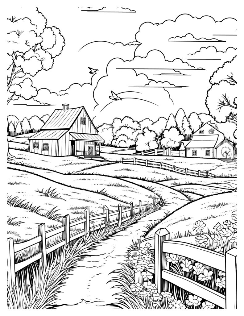 175+ Desert Landscape Coloring Pages Printable 37