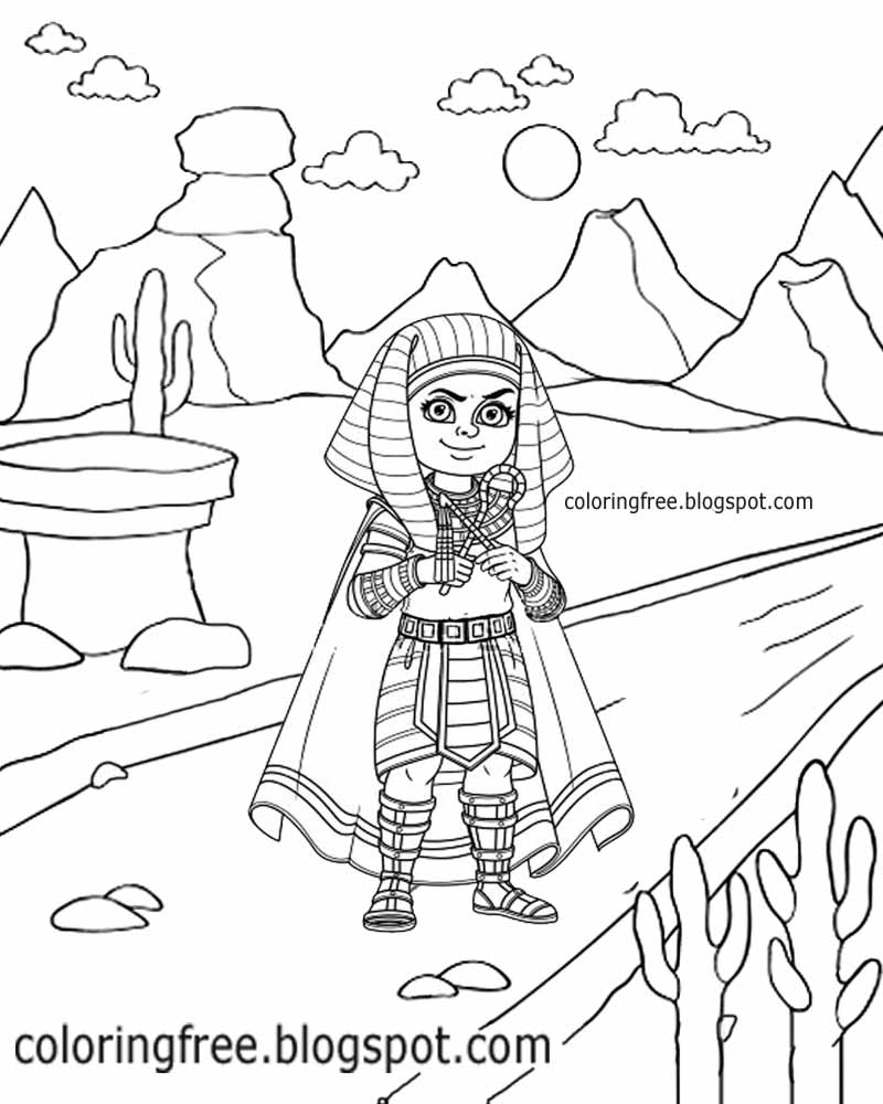 175+ Desert Landscape Coloring Pages Printable 5