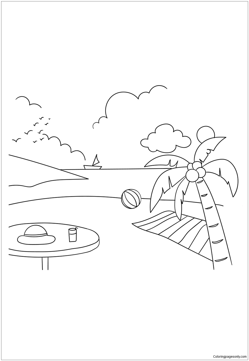 175+ Desert Landscape Coloring Pages Printable 84