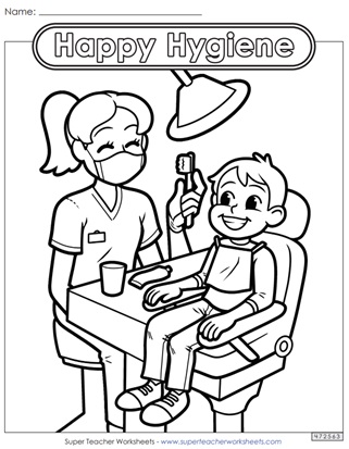 180++ Dental Health Teeth Coloring Pages Printable 100