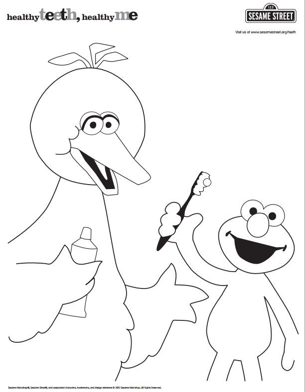 180++ Dental Health Teeth Coloring Pages Printable 103