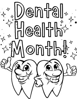 180++ Dental Health Teeth Coloring Pages Printable 106